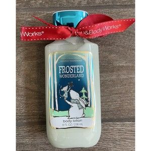 Bath & Body Works FROSTED WONDERLAND 8oz Body Lotion Rare Limited Release